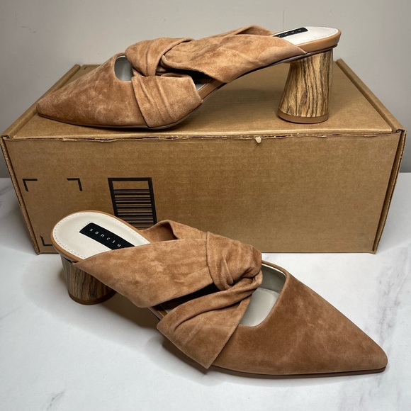 Sunset Suede Mules